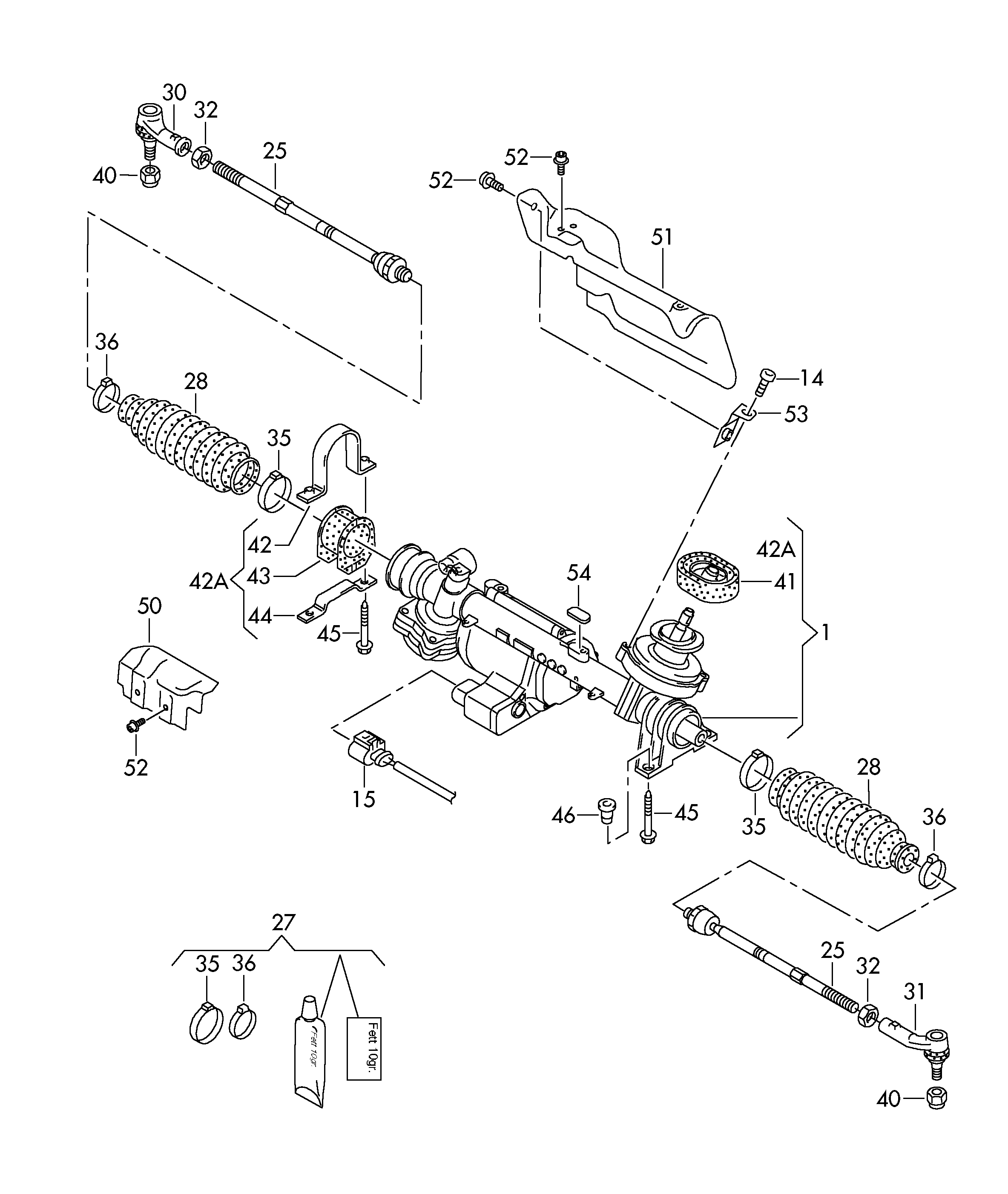 VW 8J0423811 - Наконечник рулевой тяги, шарнир autosila-amz.com