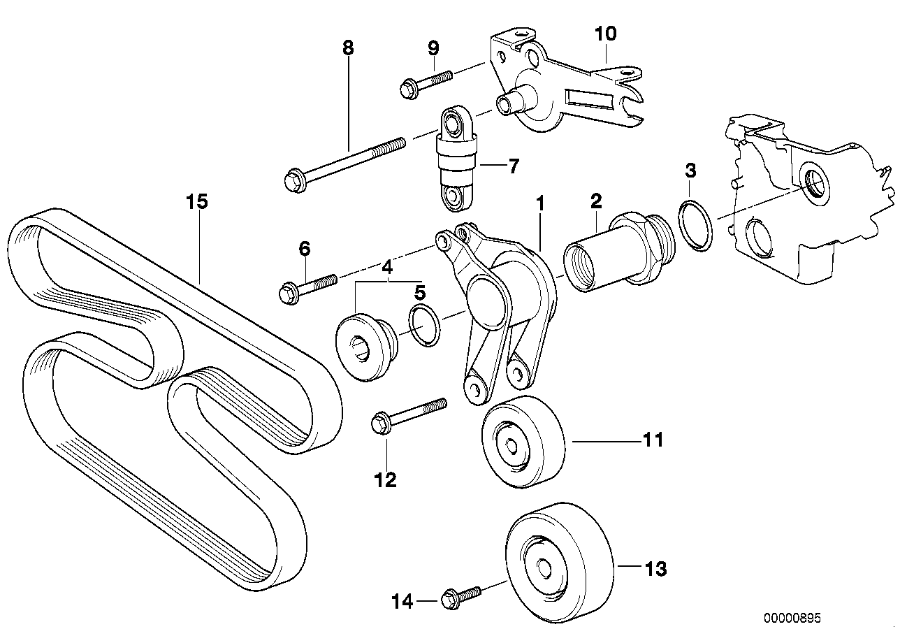 Opel 1128-2245848 - Поликлиновой ремень autosila-amz.com