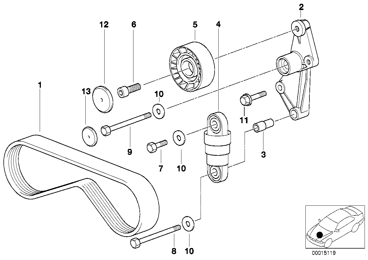 BMW 07119904252 - Болт, система выпуска autosila-amz.com