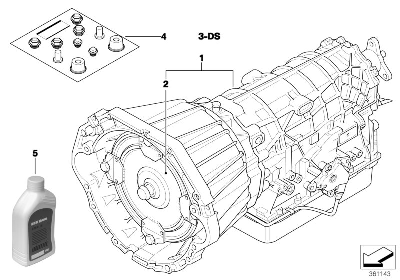 BMW 83 22 9 407 807 - 83229407807 Масло для АКПП ATF 4 !20L \BMW 3 E36, E46, 5 E39, 7 E38, X5 E53, Z4 E85 autosila-amz.com