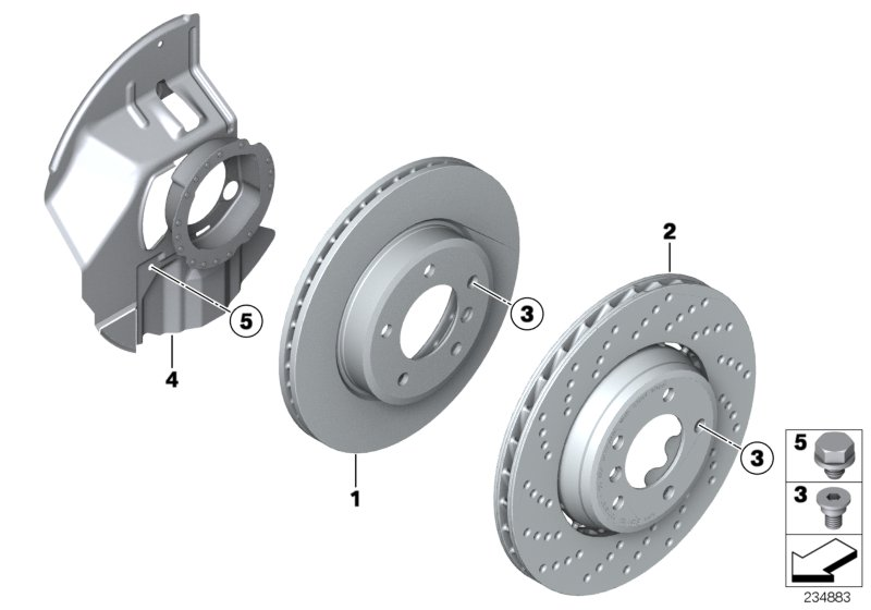 BMW 34116794302 - Тормозной диск autosila-amz.com