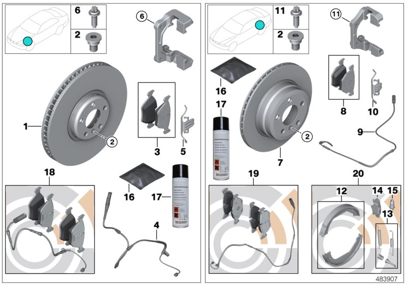 BMW (BRILLIANCE) 34116855006 - Тормозной диск autosila-amz.com