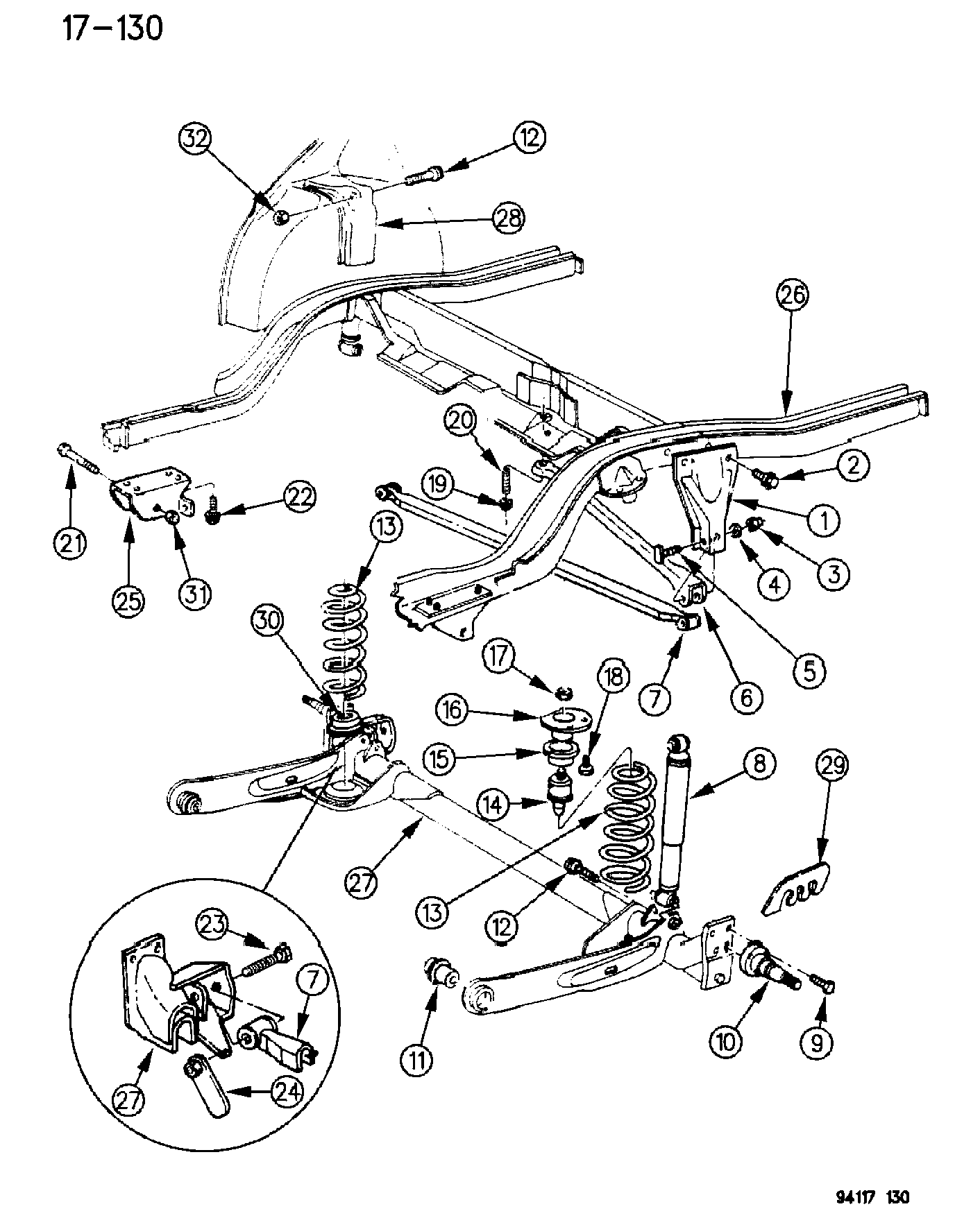 Opel 610 1364 - Крыло autosila-amz.com