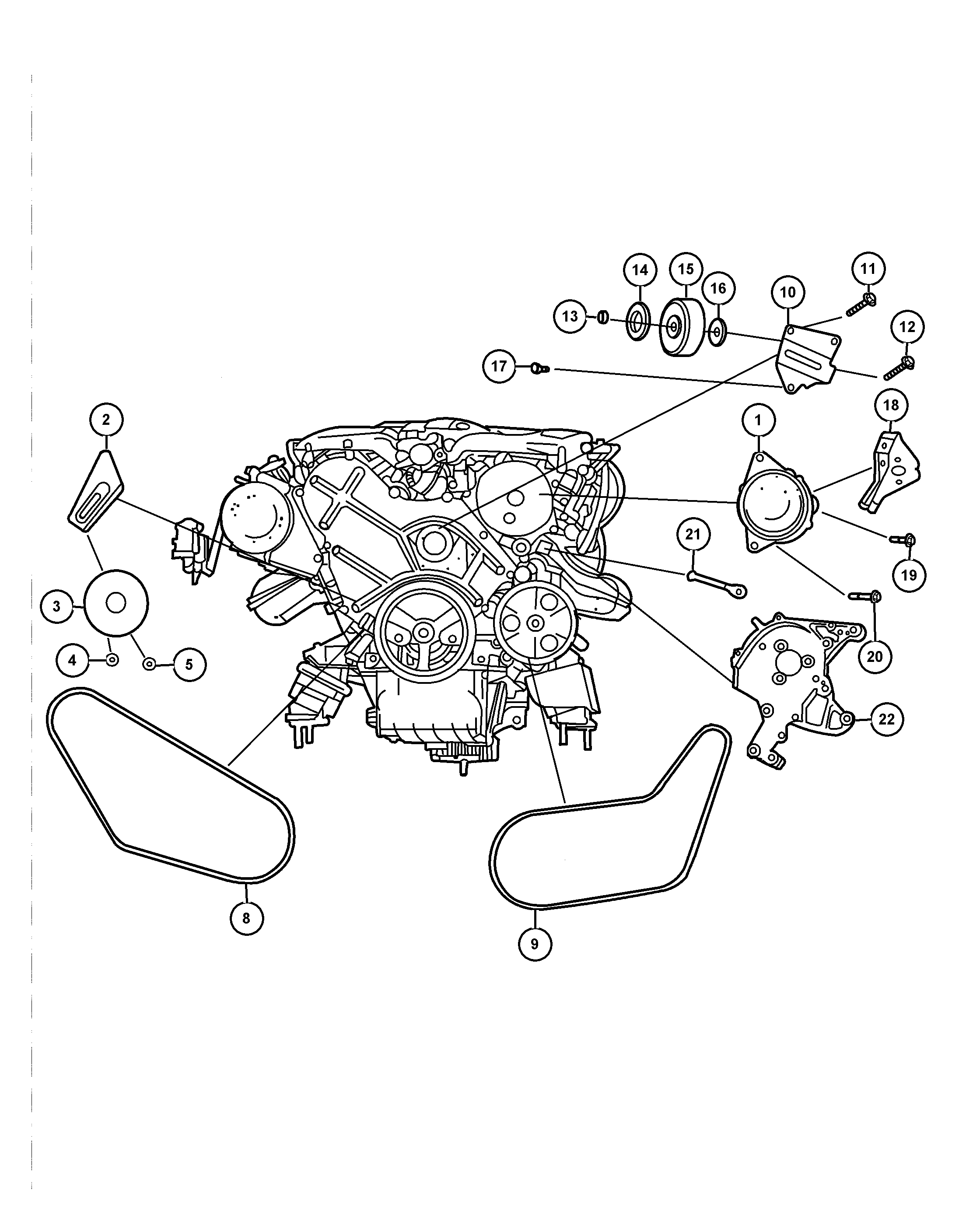 Chrysler 4854 089AB - TENSIONER autosila-amz.com