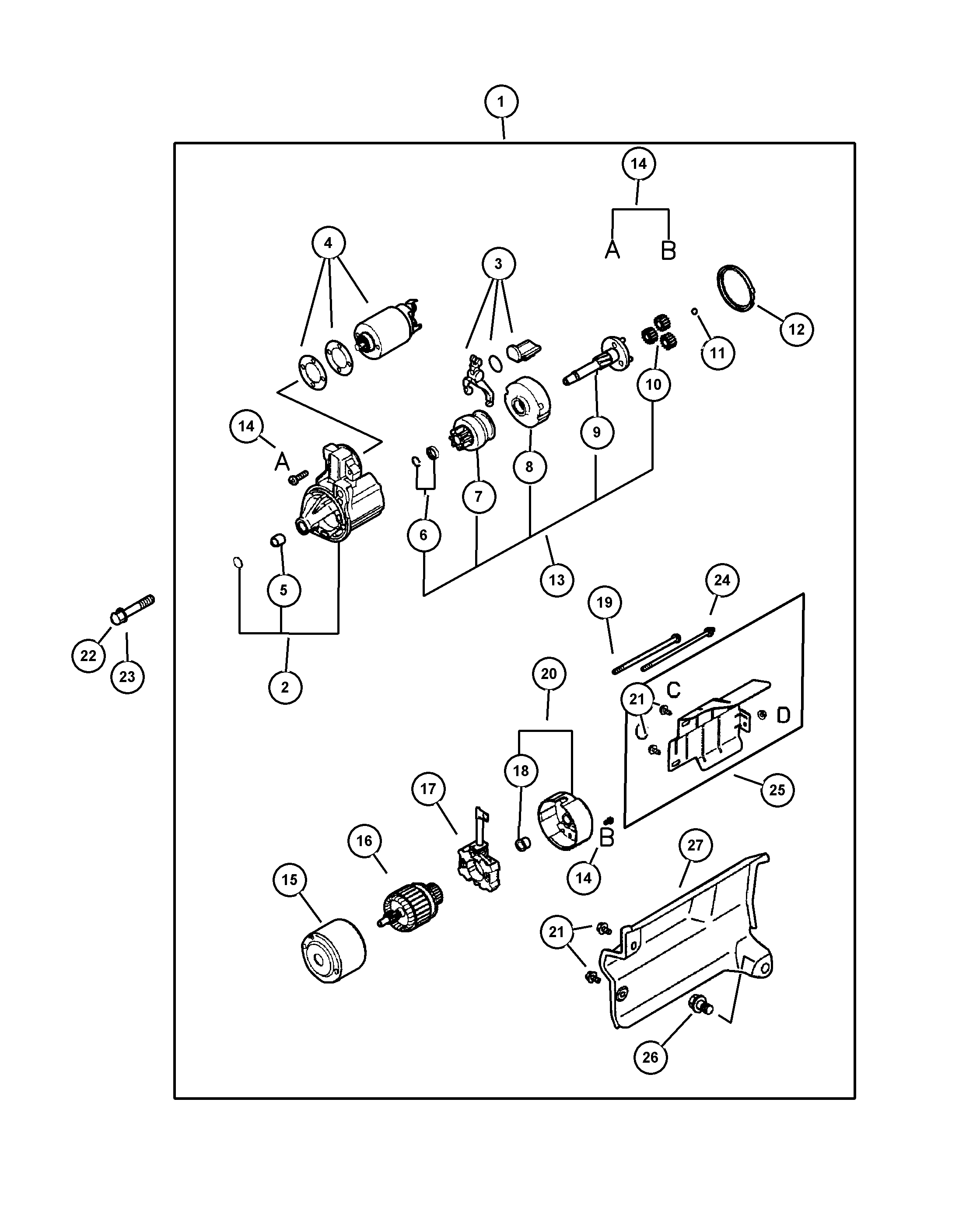 Mitsubishi MD35 6178 - СТАРТЕР autosila-amz.com