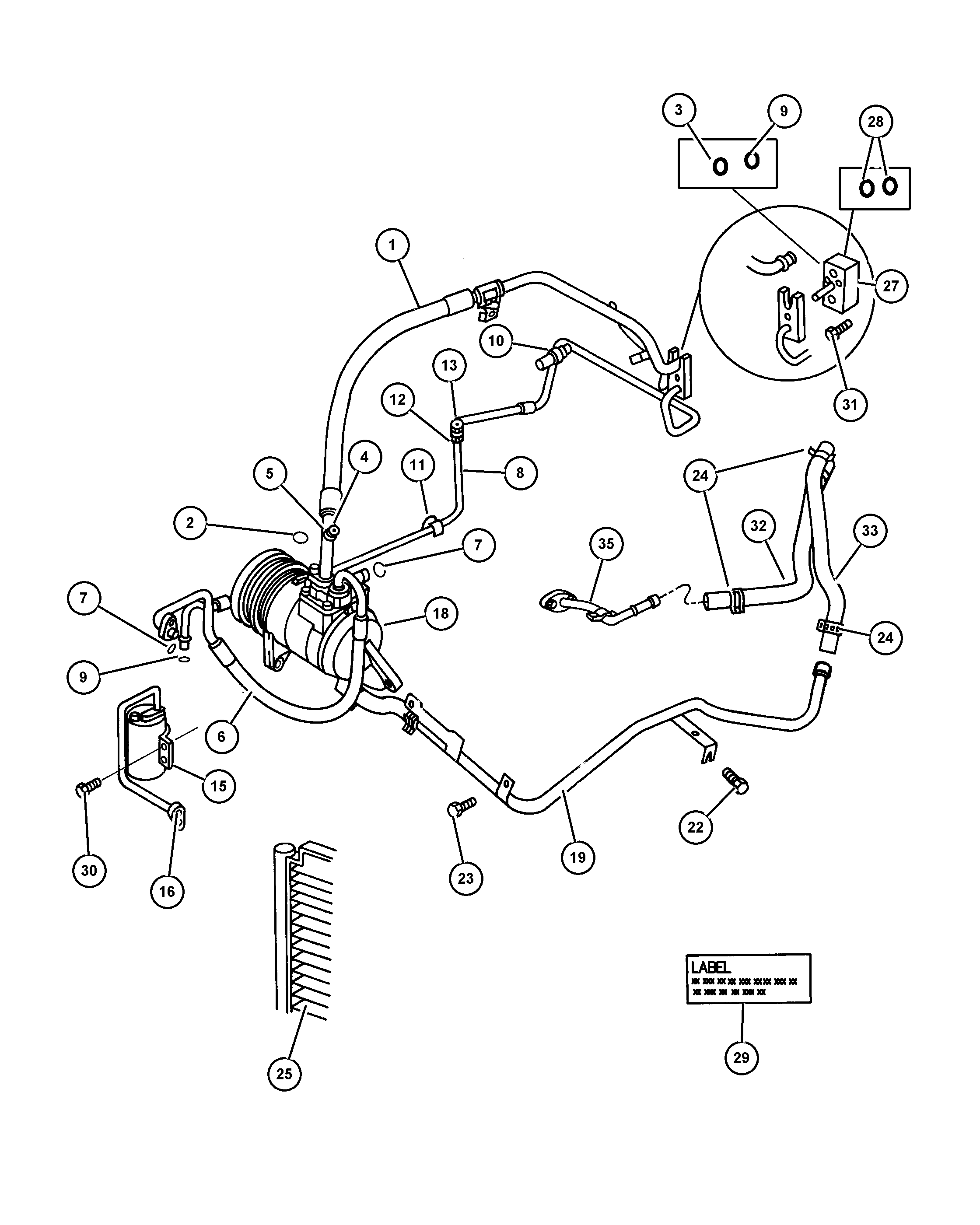 Chrysler 488 2139 - O RING HIGH PRESSURE autosila-amz.com