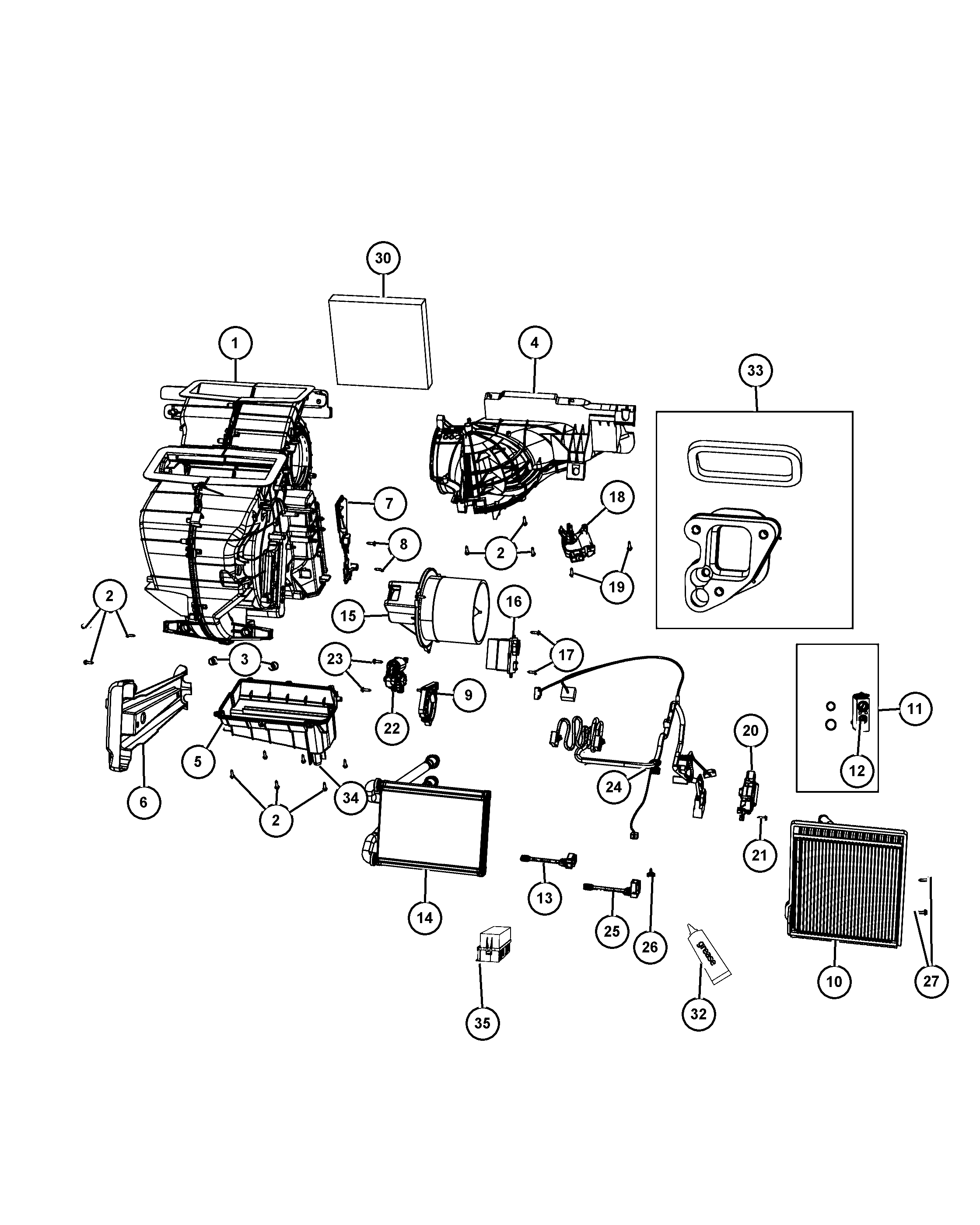 FIAT 68093 422AB - Электродвигатель, вентиляция салона autosila-amz.com