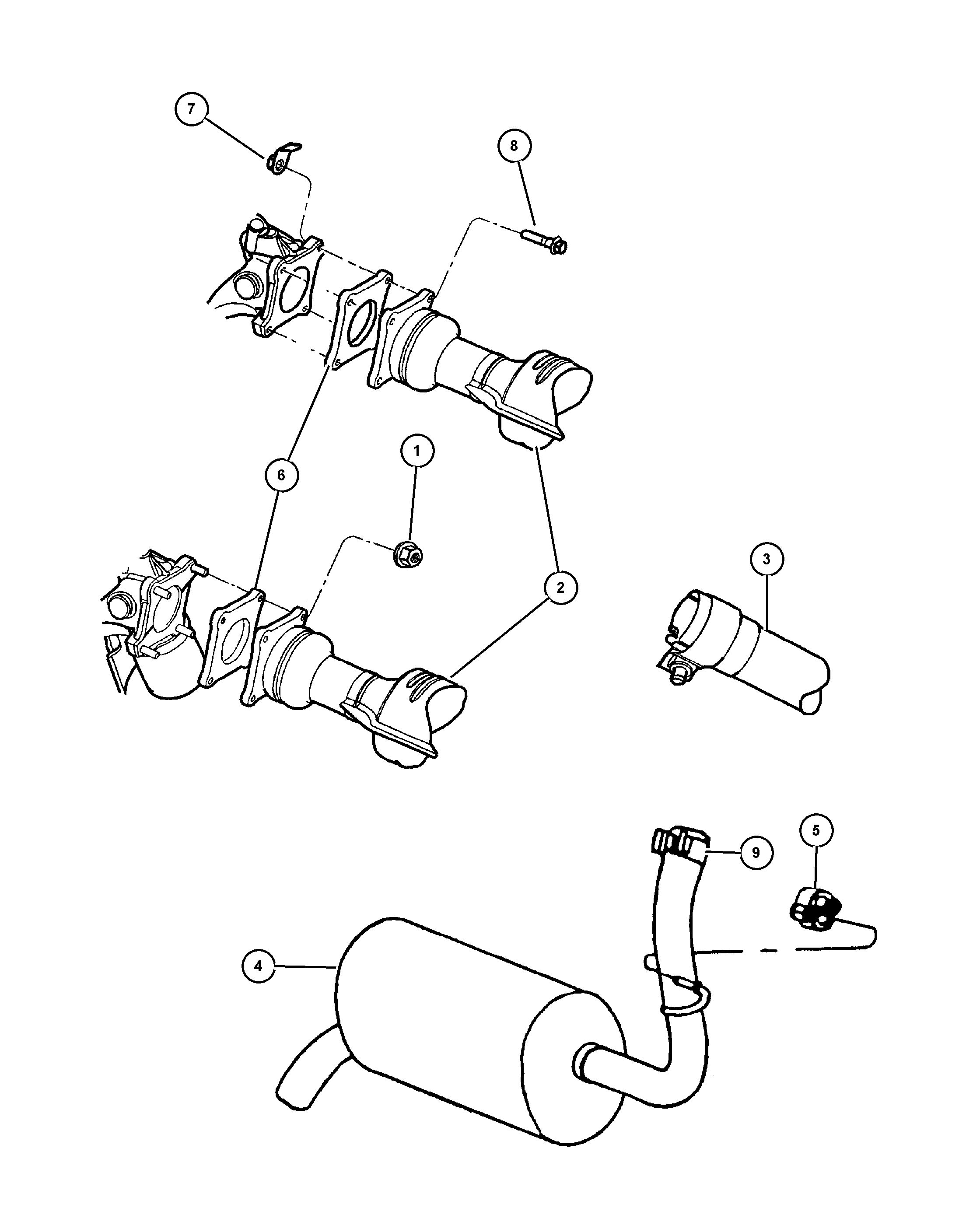 Opel 461 6671 - GASKET MANIFOLD TO EXHAUST PIPE autosila-amz.com