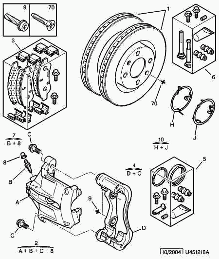 DS 4252 53 - Тормозные колодки, дисковые, комплект autosila-amz.com