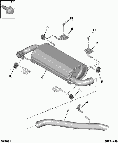 FIAT 16 066 048 80 - Глушитель выхлопных газов, конечный autosila-amz.com