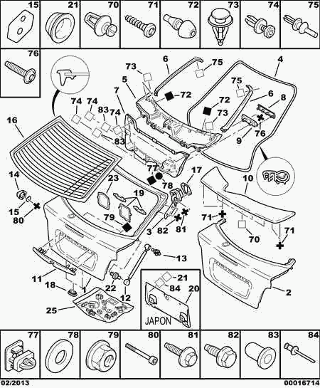 DS 8731 E3 - Газовая пружина, упор autosila-amz.com