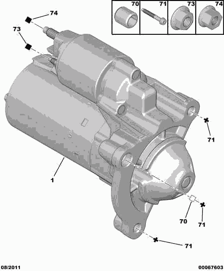 PEUGEOT 5802.V7 - Стартер autosila-amz.com