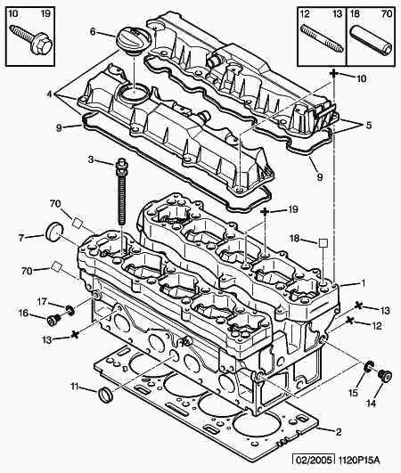 Opel 0249 C6 - OIL SEPARATOR PLATE autosila-amz.com