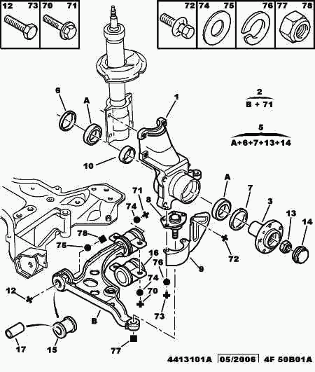 Alfa Romeo 3520 N3 - Рычаг подвески колеса autosila-amz.com