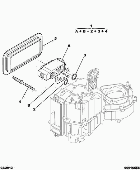 RENAULT 6461 H3 - Расширительный клапан, кондиционер autosila-amz.com