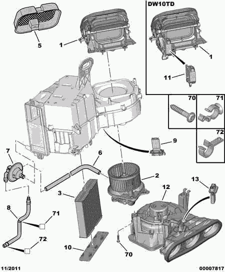 OM 6447 HP - Фильтр воздуха в салоне autosila-amz.com