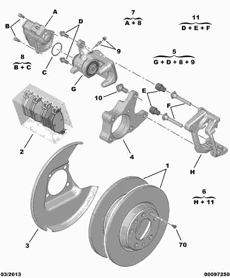 CITROËN 16 095 830 80 - Тормозной диск autosila-amz.com