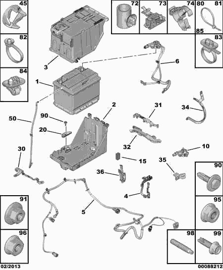 DS 5600 TW - 12V STARTING BATTERY autosila-amz.com