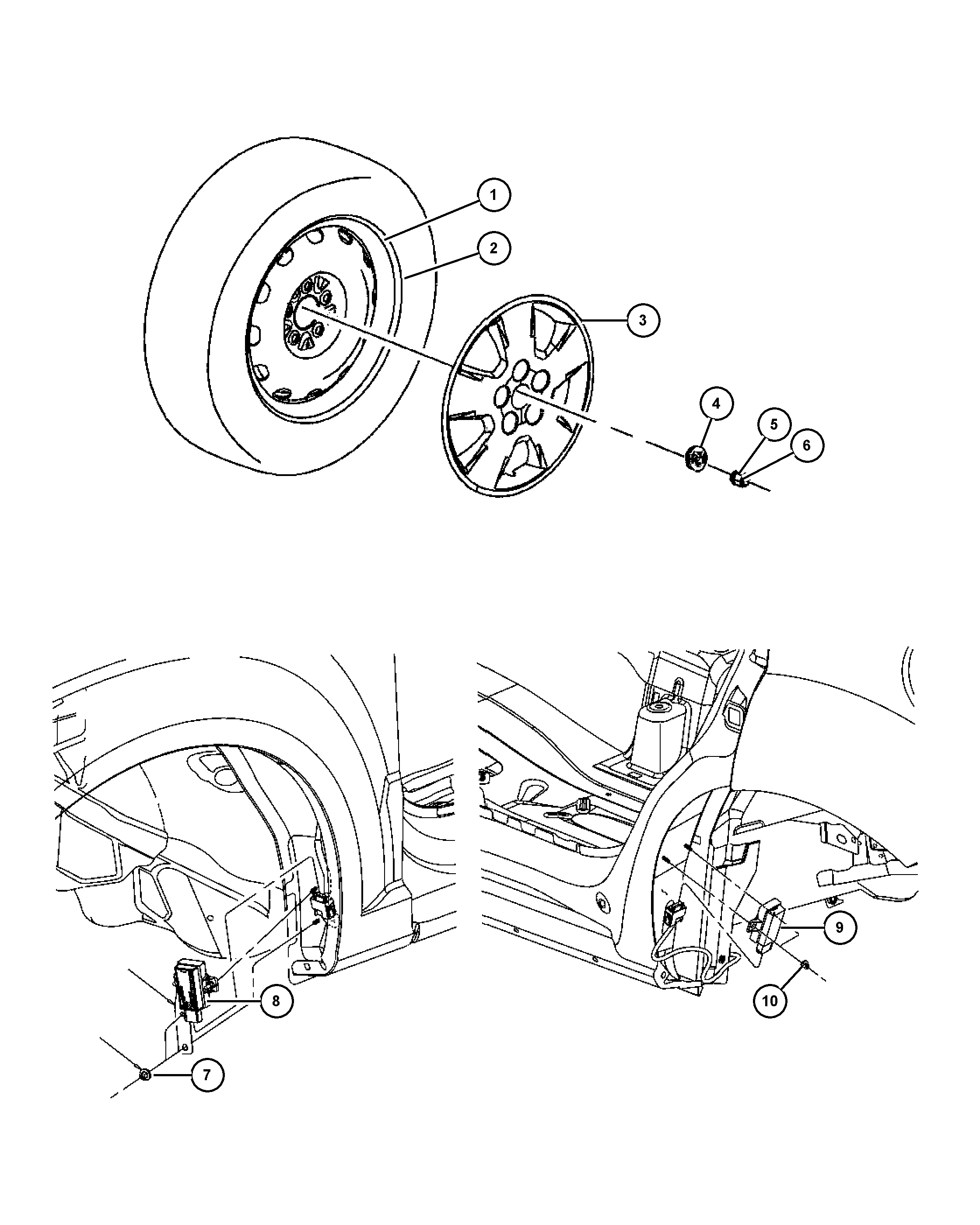 Chrysler 650 4672 - ГАЙКА МЕТАЛЛИЧЕСКАЯ autosila-amz.com