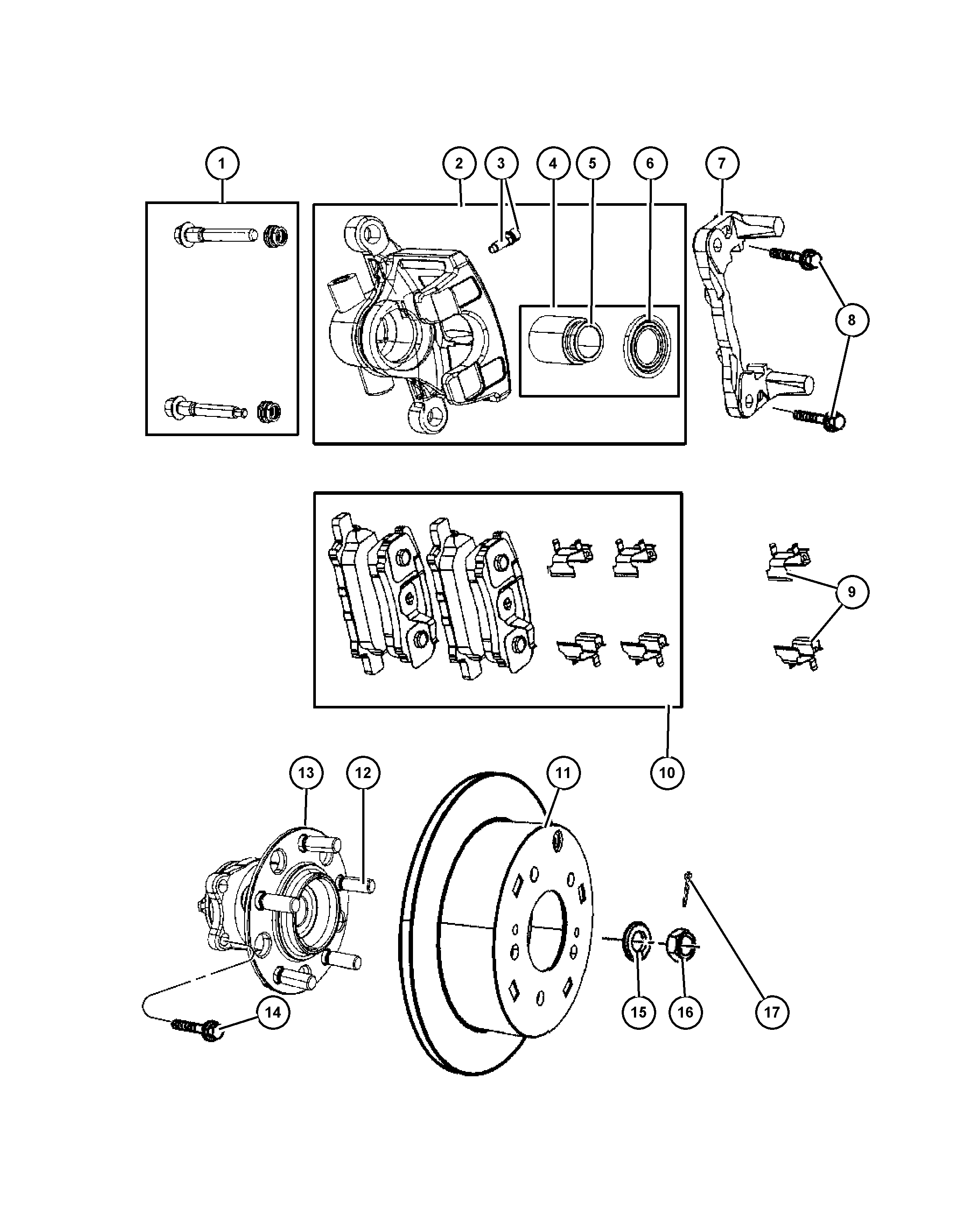 Jeep 5105 515AA - Тормозной диск autosila-amz.com