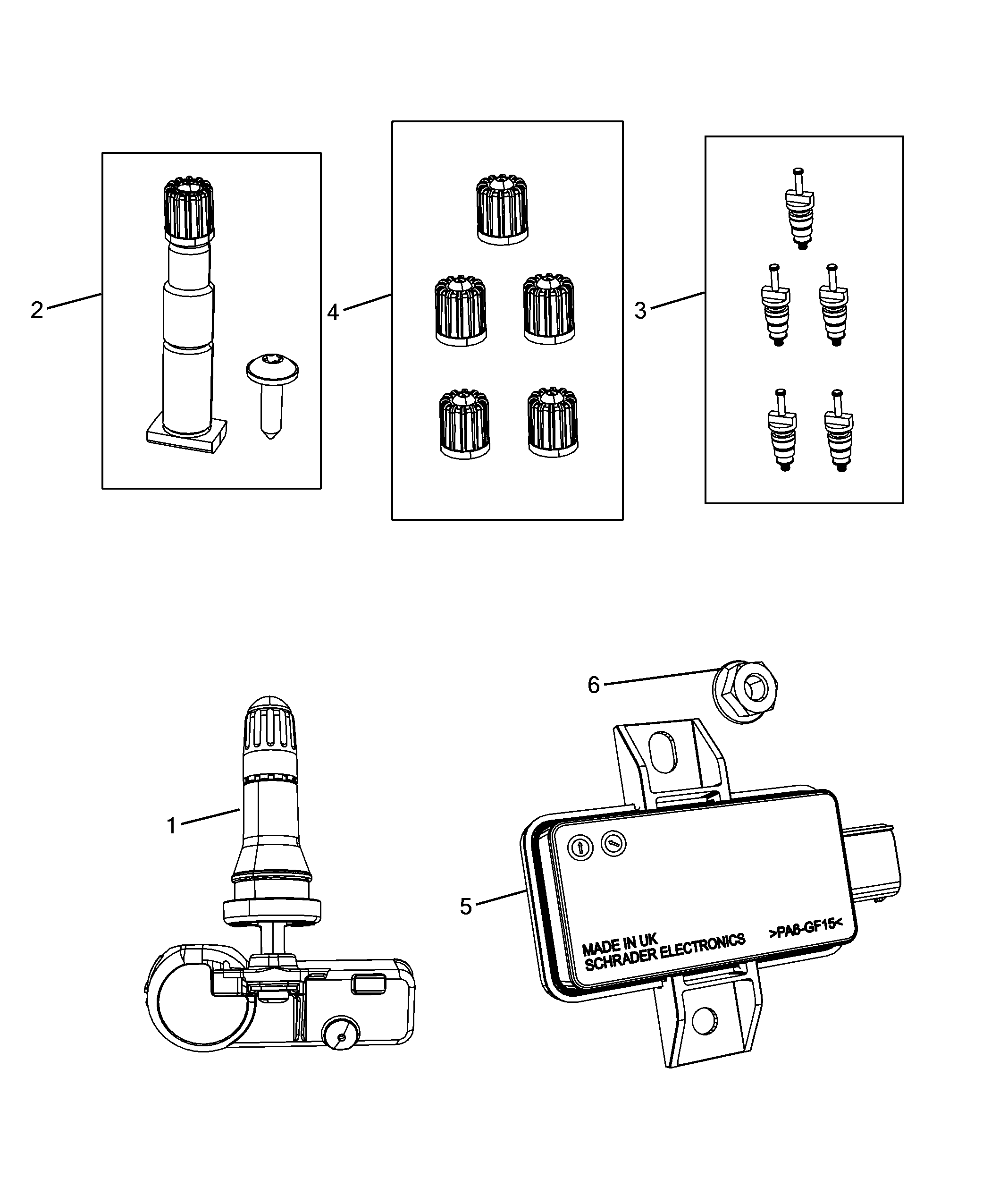 Lancia K56029398AB - SENSOR autosila-amz.com