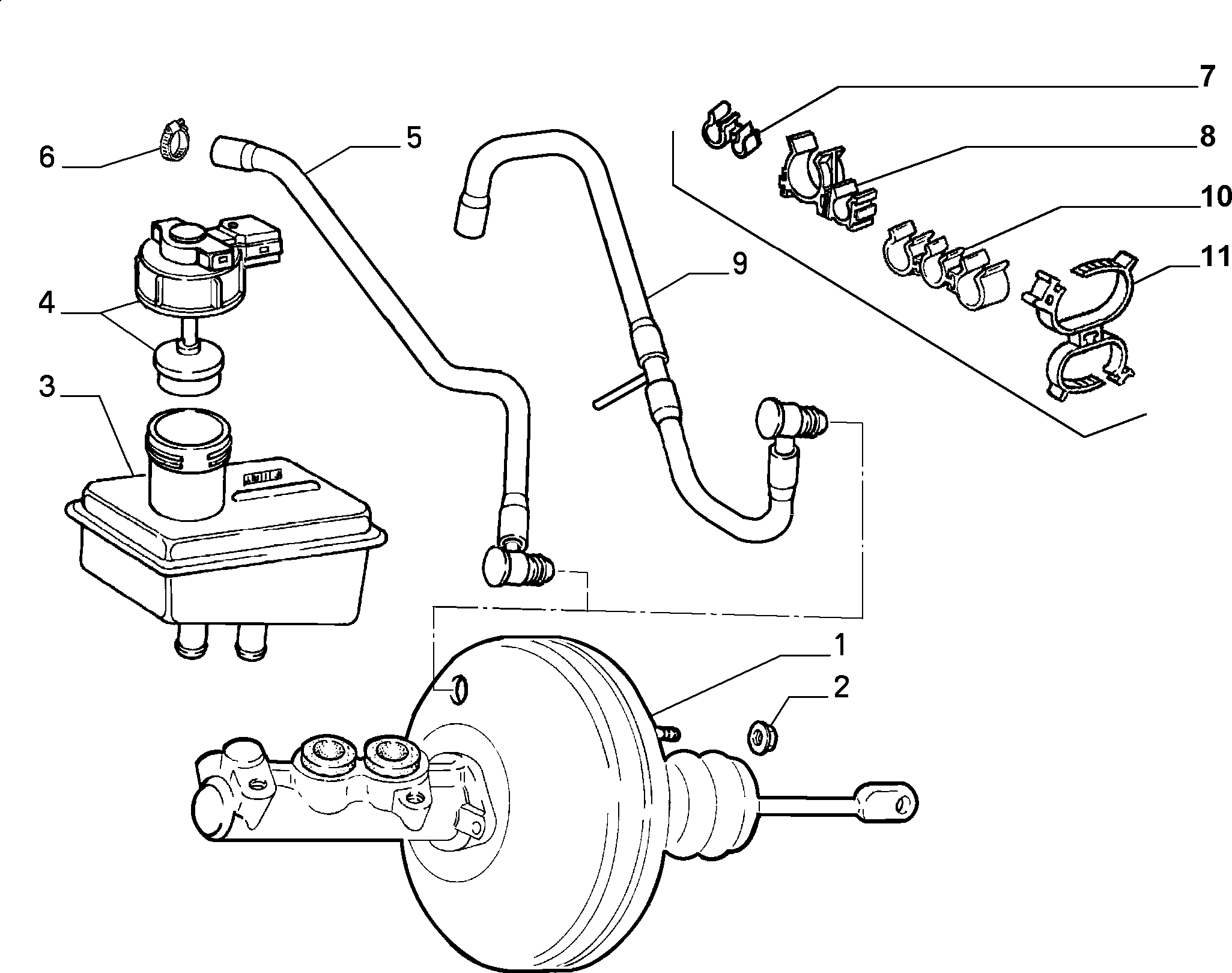 Lancia 7677194 - Компенсационный бак, тормозная жидкость autosila-amz.com