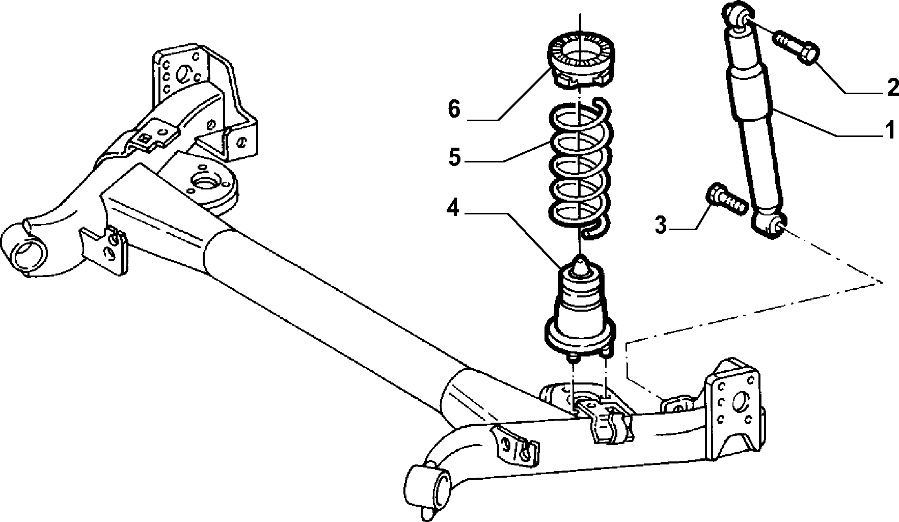 FIAT 50703987 - Амортизатор autosila-amz.com