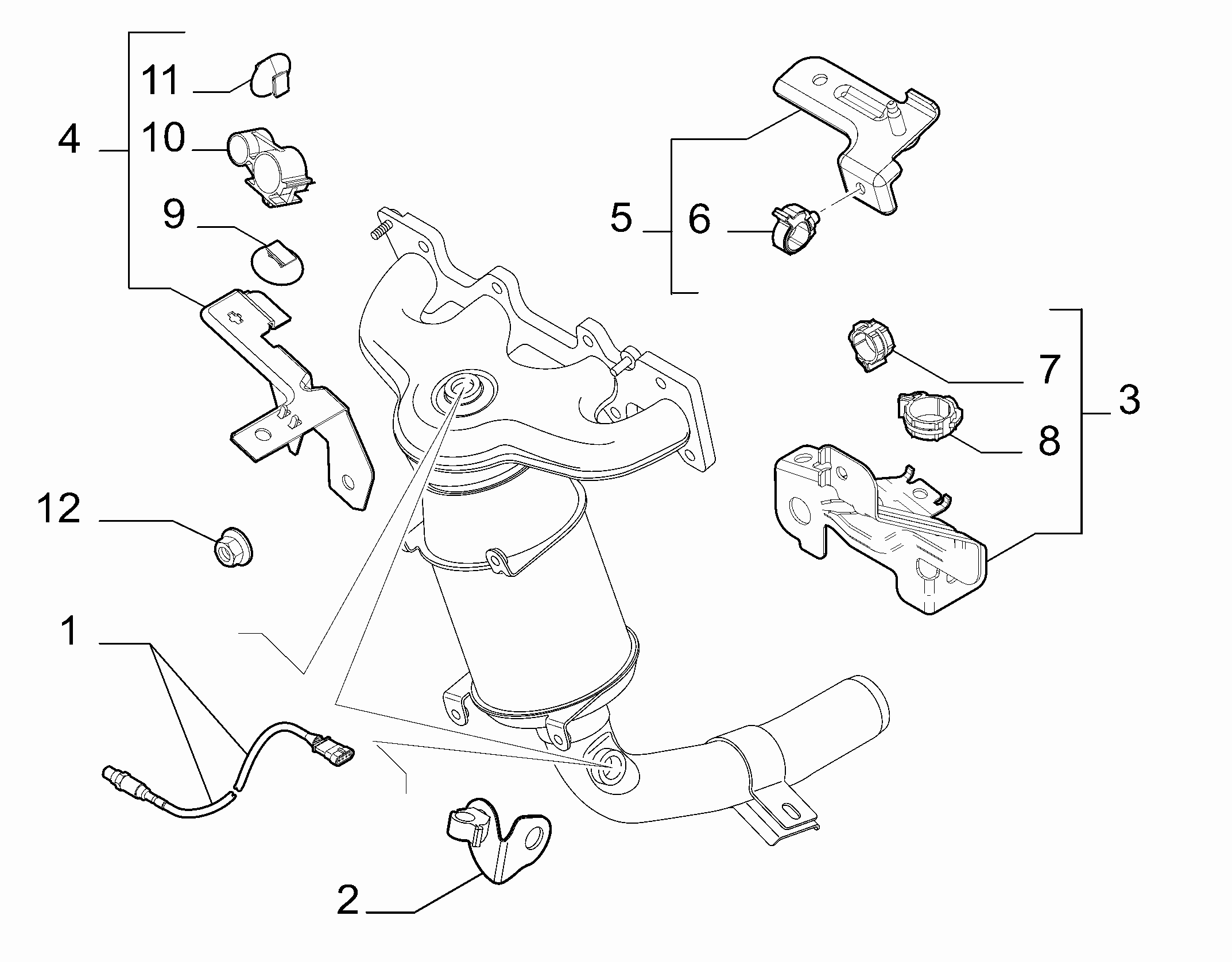 FIAT 51 774 422 - Лямбда-зонд 51774422 autosila-amz.com