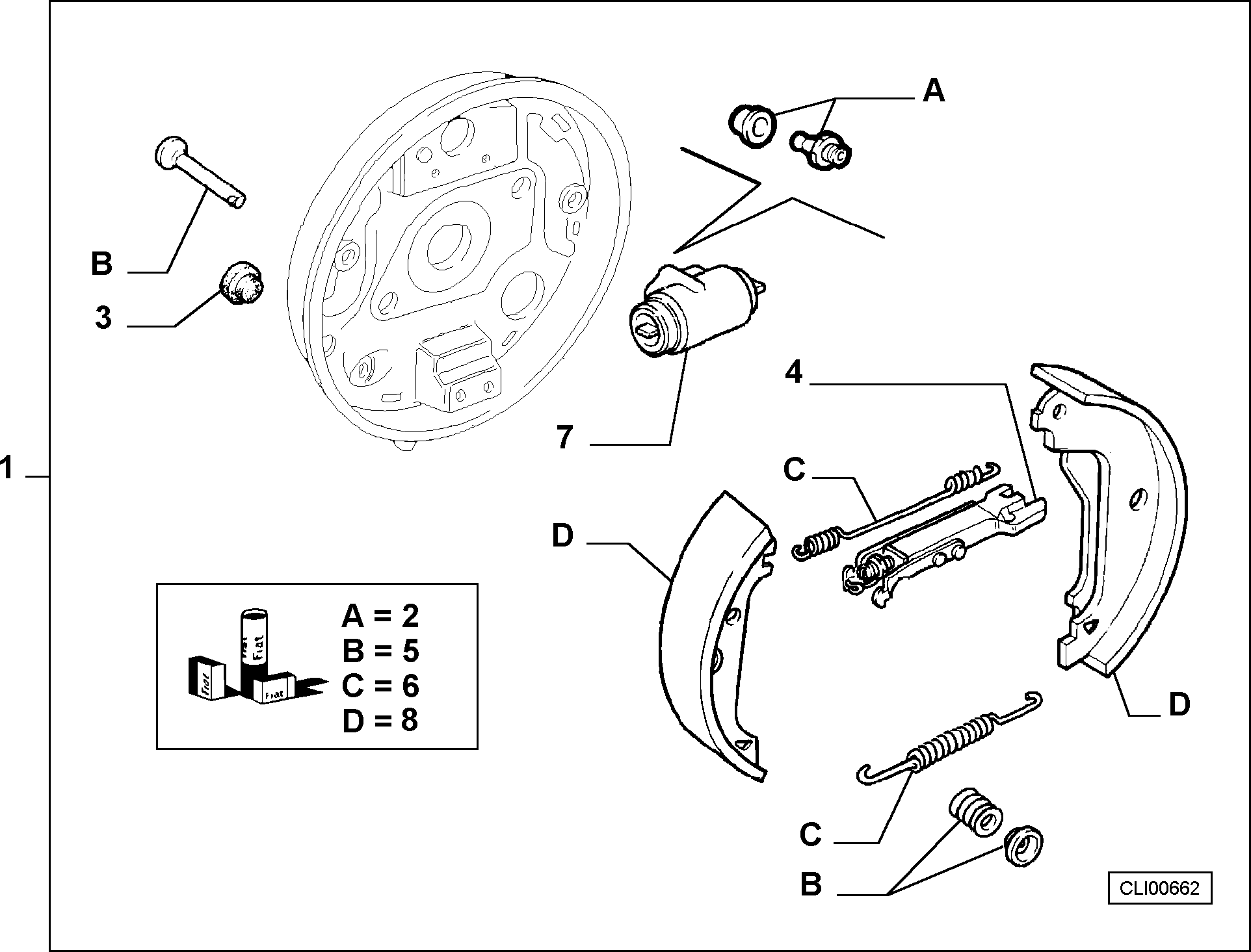 FIAT 98845068 - Колесный тормозной цилиндр autosila-amz.com