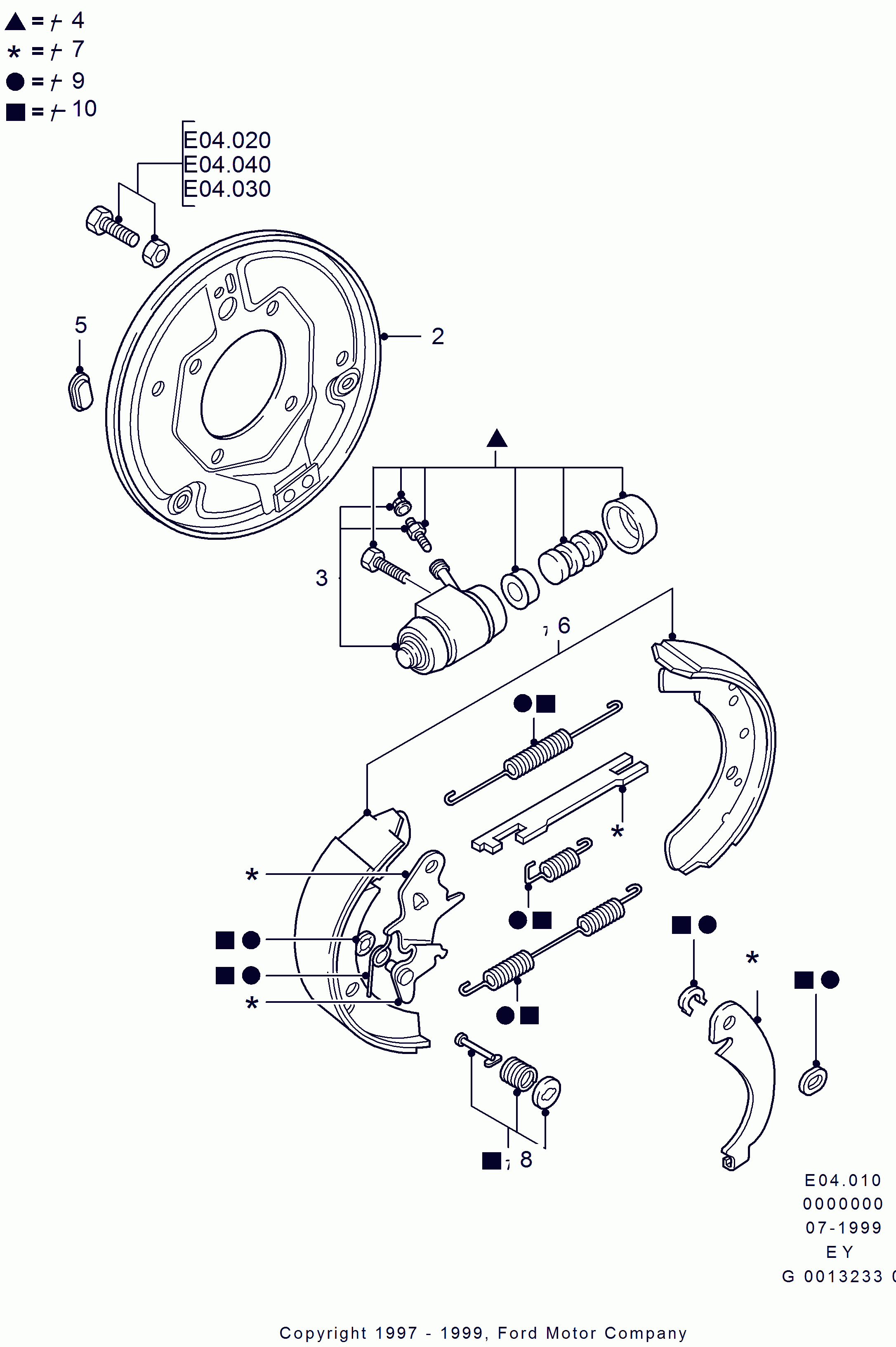 FORD 1809920 - Колесный тормозной цилиндр autosila-amz.com