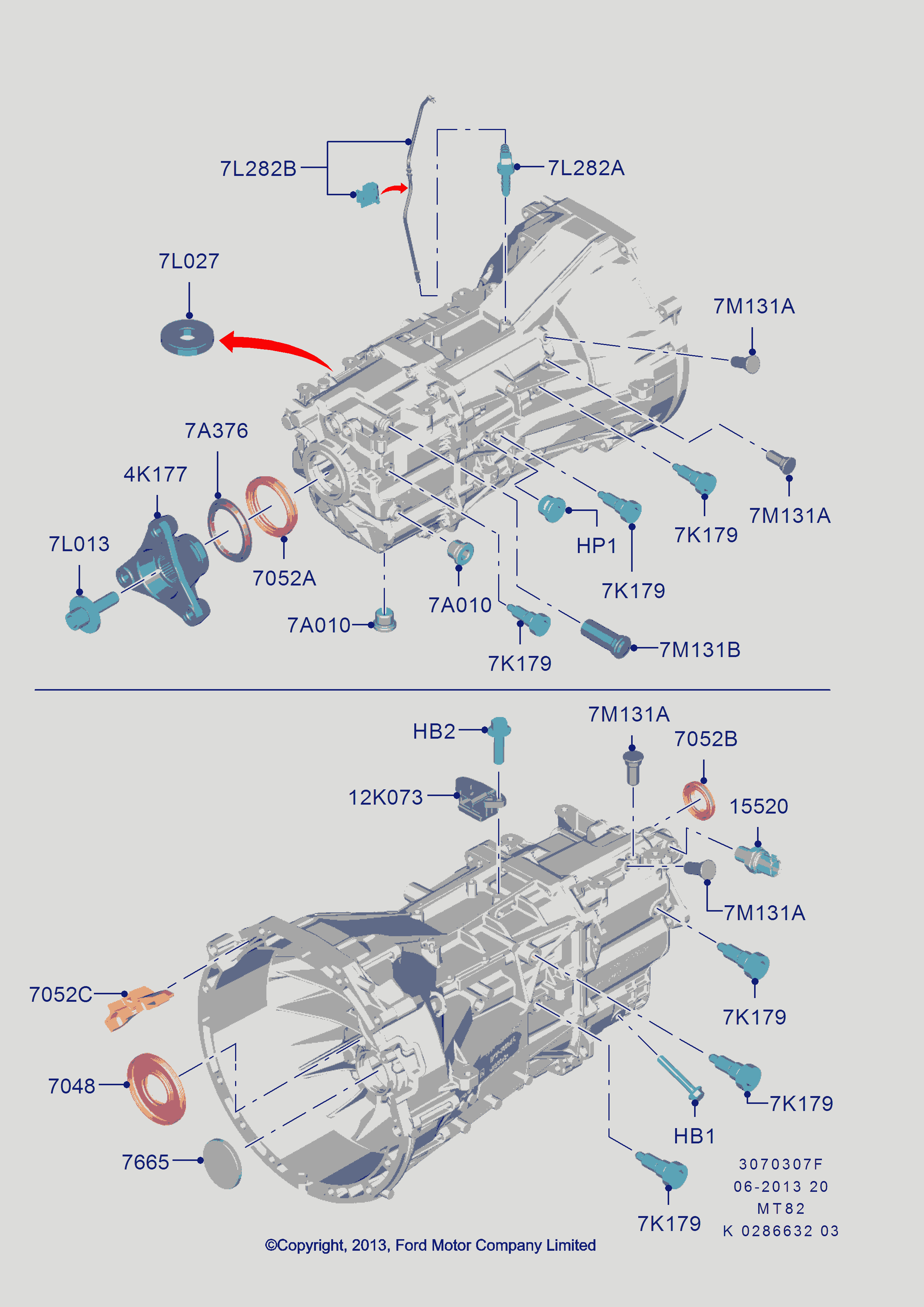 FORD 1476743 - Уплотняющее кольцо, ступенчатая коробка передач autosila-amz.com