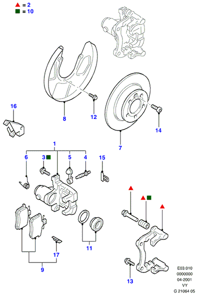 VW 1478429 - Тормозной суппорт autosila-amz.com