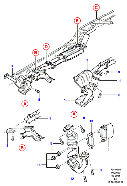 FORD 4 522 529 - ГАЙКА М8 САМОКОНТРЯЩАЯСЯ / FORD autosila-amz.com