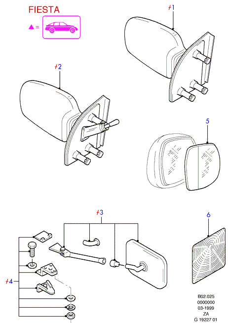 FORD 7412886 - Поликлиновой ремень autosila-amz.com