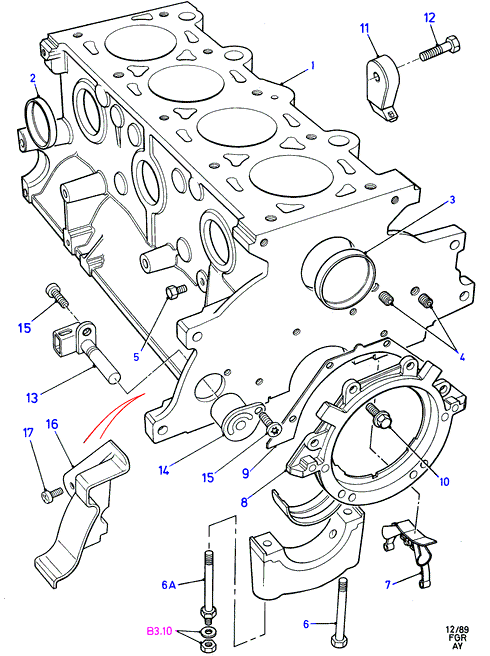 FORD 6152883 - Датчик детонации autosila-amz.com