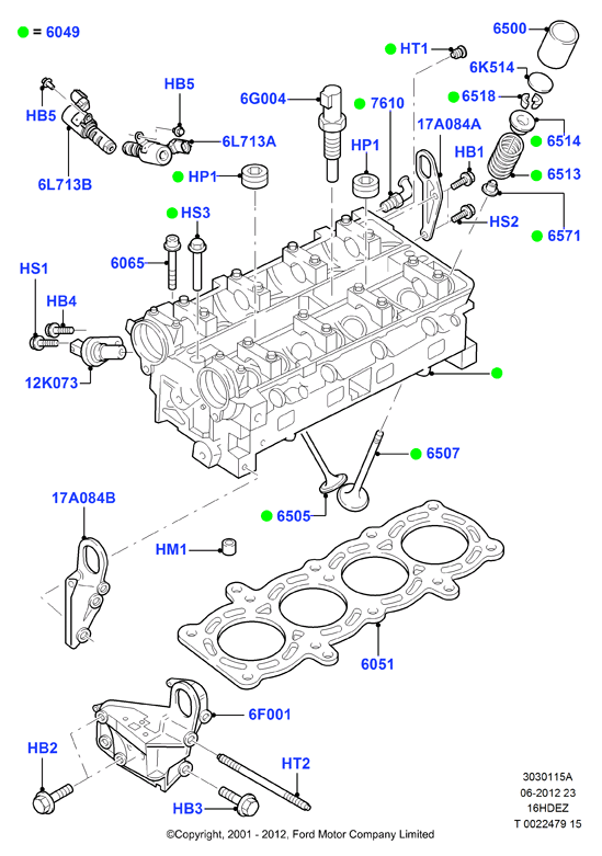 FORD 1004442 - Автозапчасть autosila-amz.com