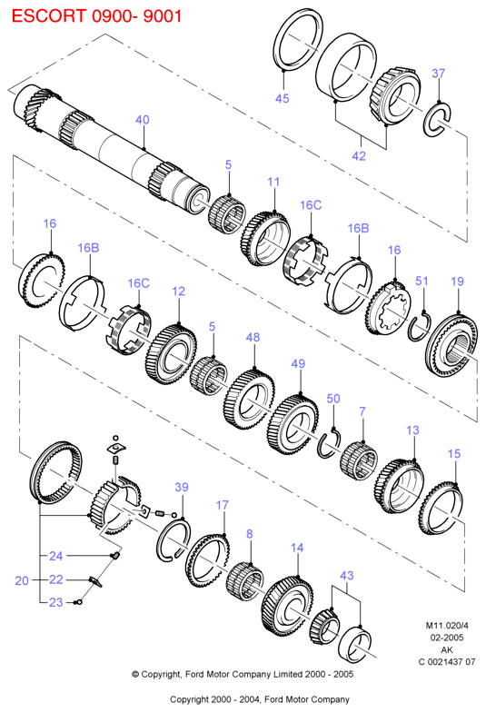 KHD 102 2520 - Cone And Gear Assy - 4th Speed, 36 Teeth autosila-amz.com