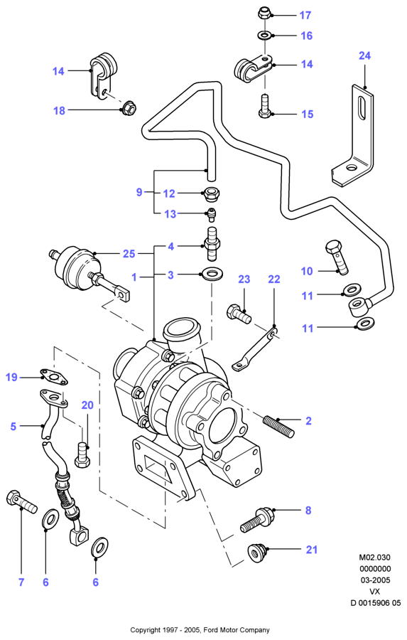 FORD 1002846 - УПЛОТНИТЕЛЬНАЯ ШАЙБА autosila-amz.com