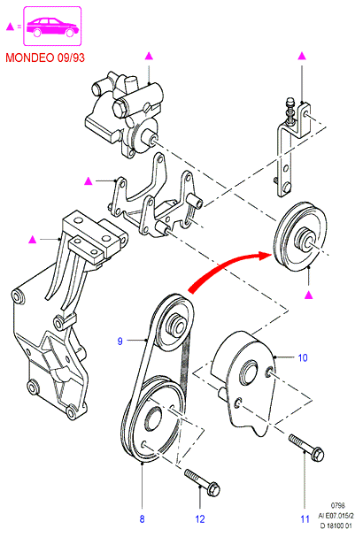 GEO 6842244 - Поликлиновой ремень autosila-amz.com