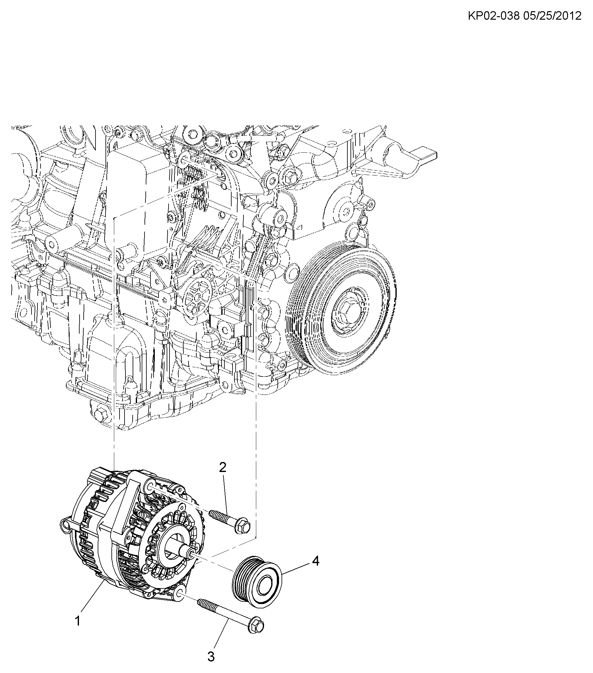 Opel 13580078 - Генератор autosila-amz.com