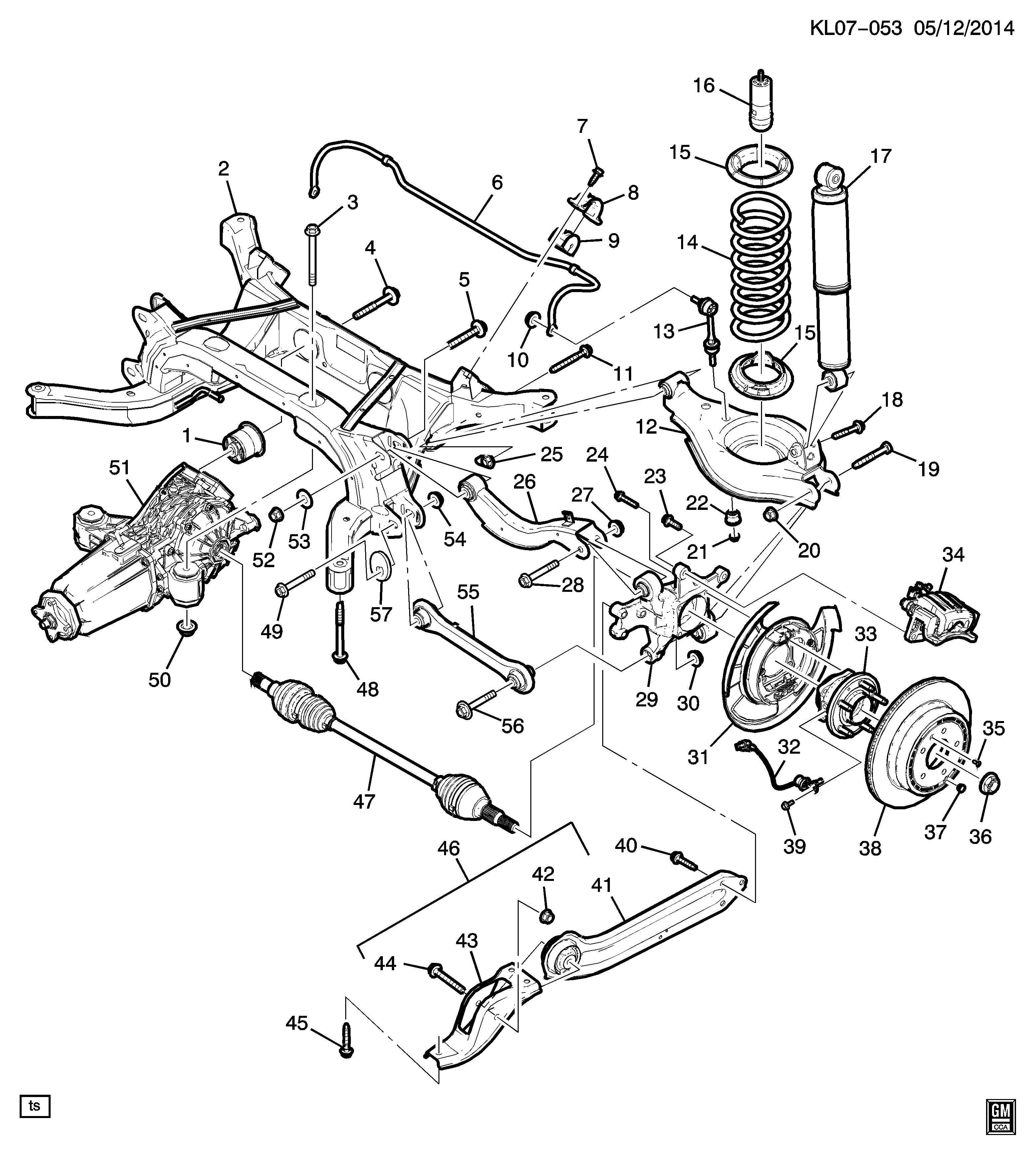 Opel 25903295 - Ступица заднего колеса в сборе autosila-amz.com