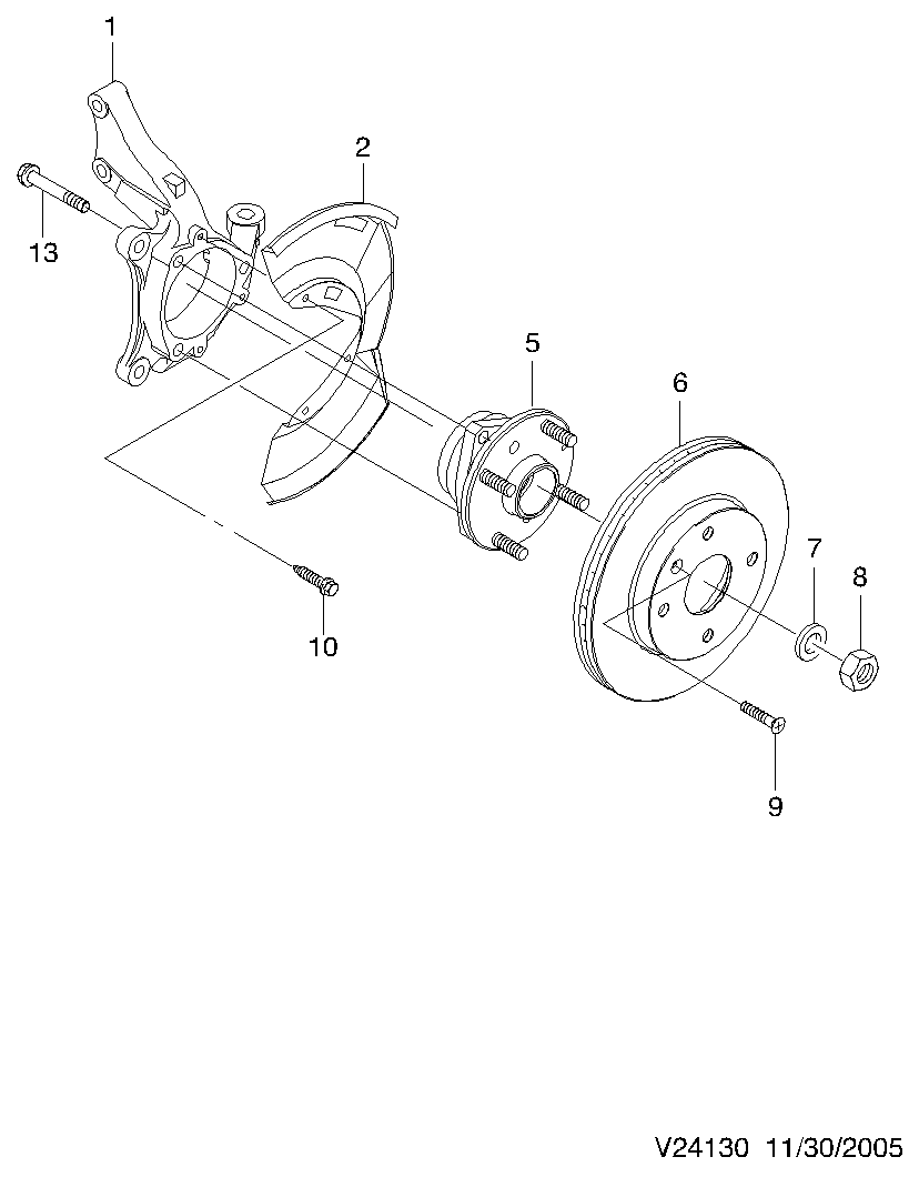 GMC 96329364 - Тормозной диск autosila-amz.com