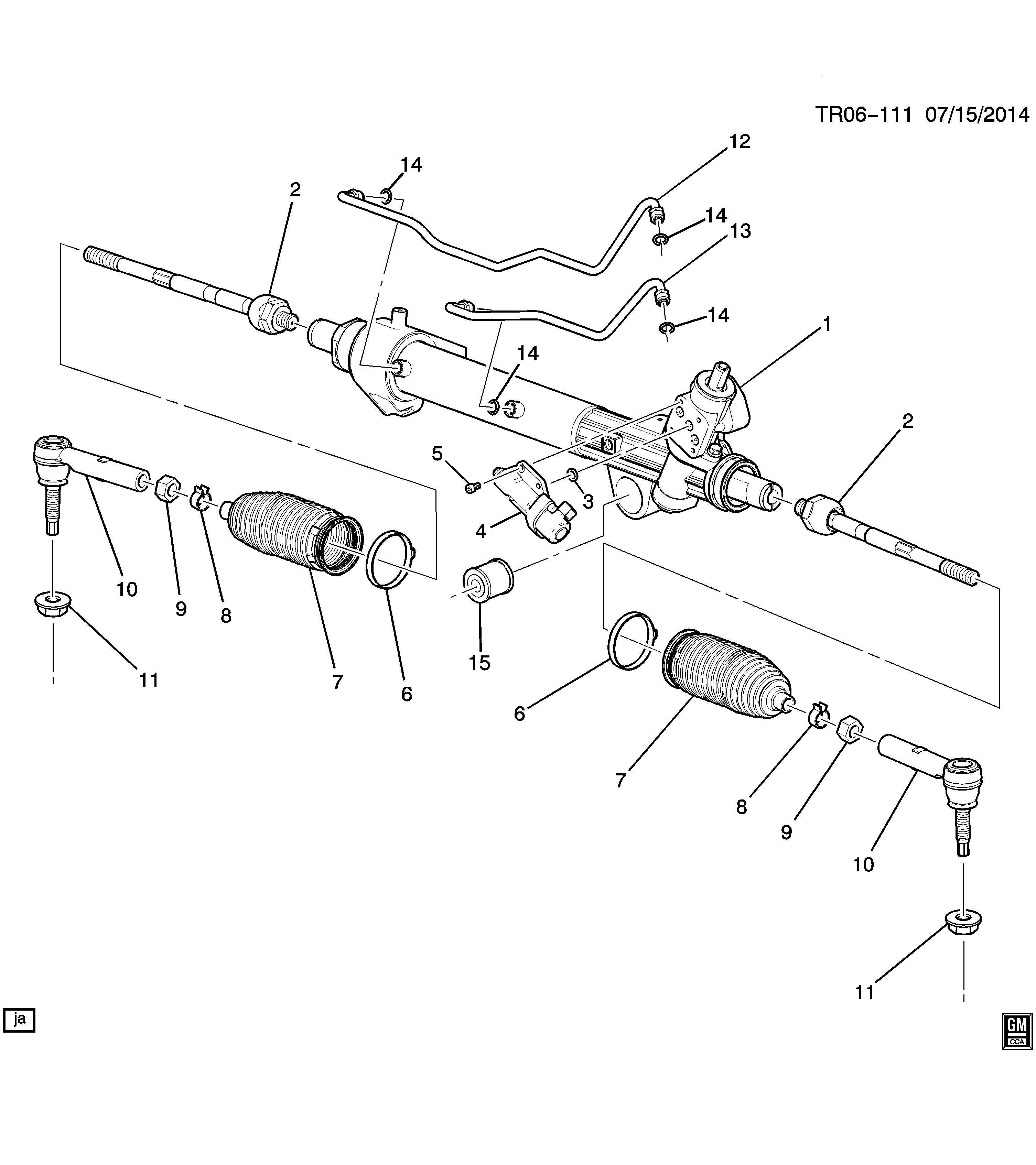 GMC 15869897 - Наконечник рулевой тяги, шарнир autosila-amz.com