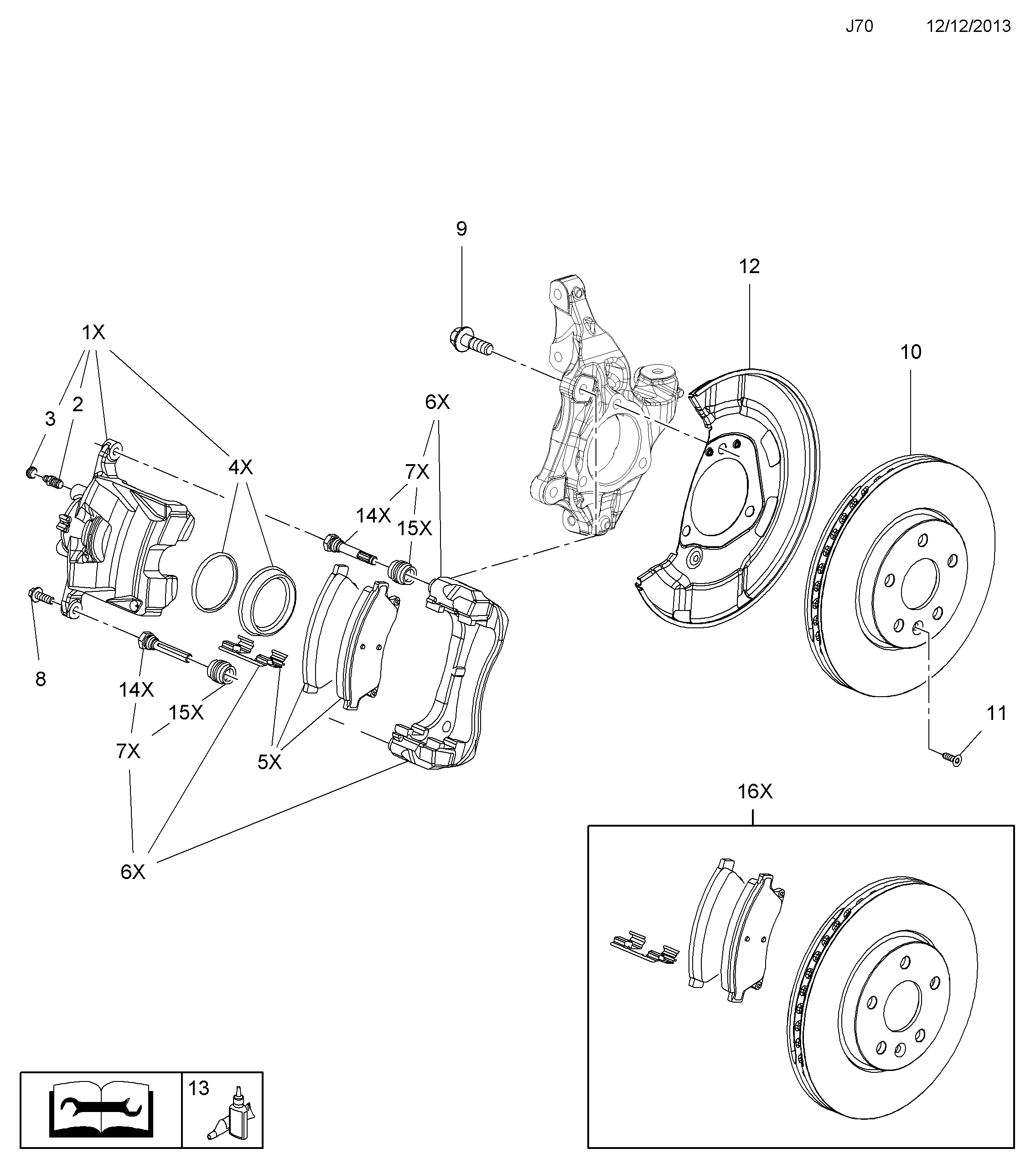 Buick 5 69 073 - Тормозной диск autosila-amz.com