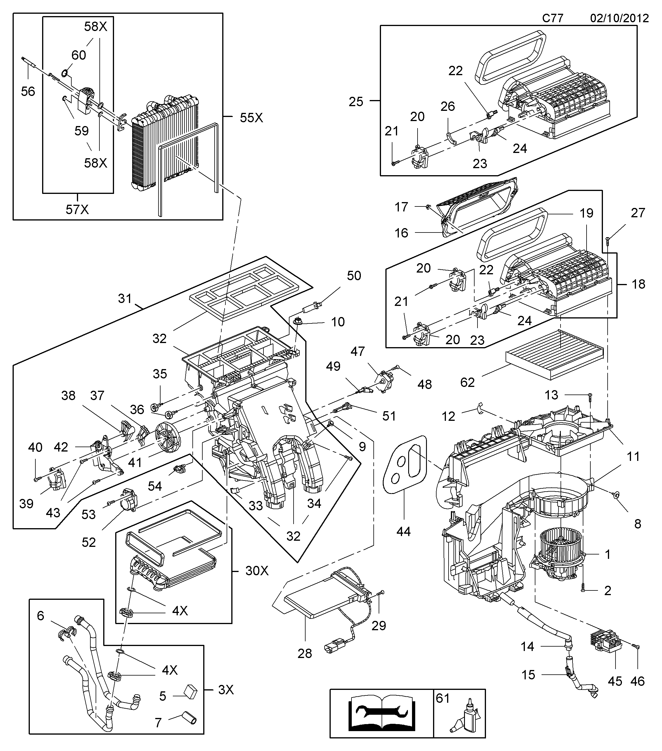 Opel 1618529 - VALVE, THERMAL EXPANSION, KIT (WITH SEALS) (BEHR) (NLS.- USE  39 autosila-amz.com