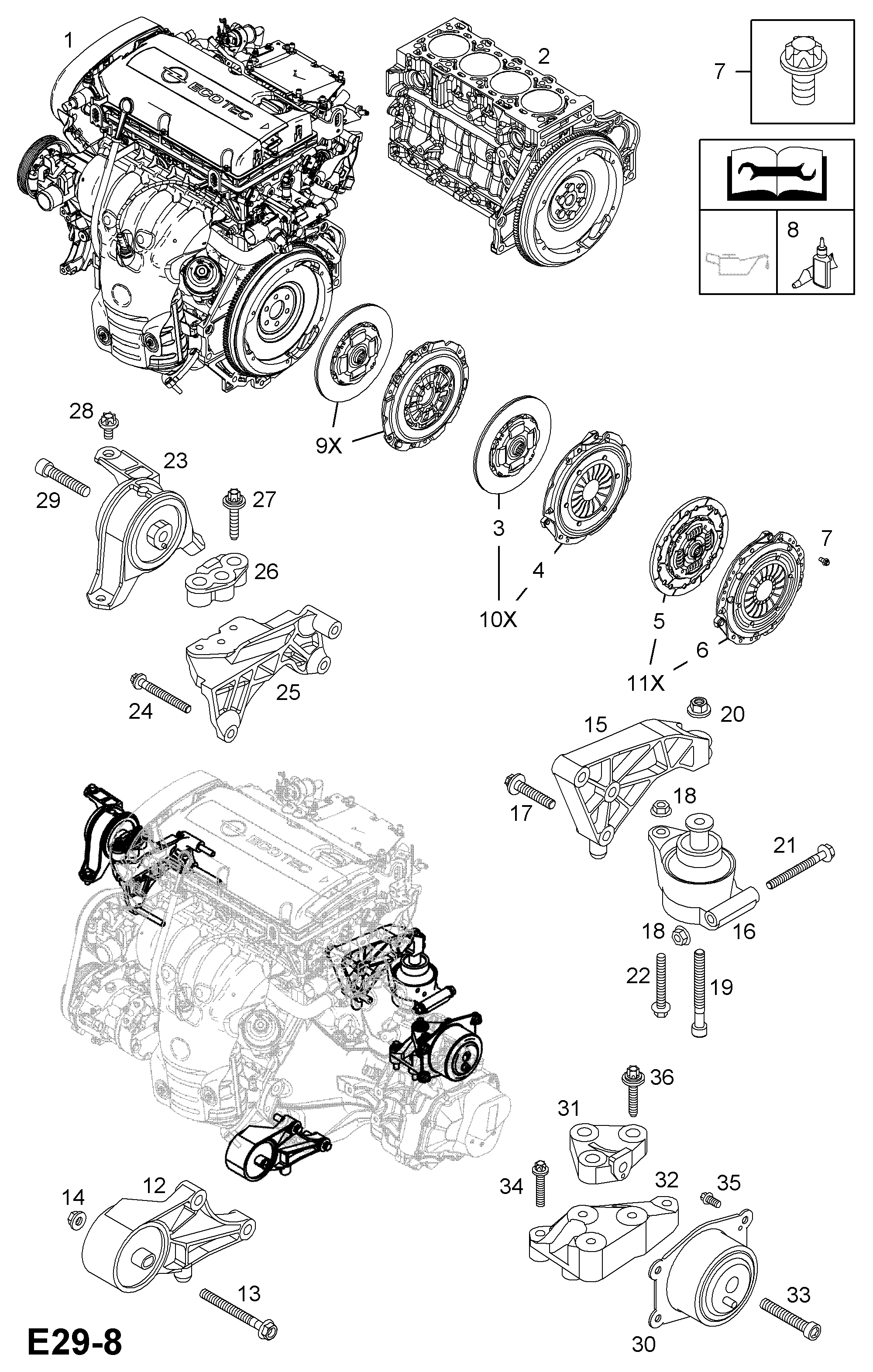 Vauxhall 66 06 021 - Комплект сцепления autosila-amz.com