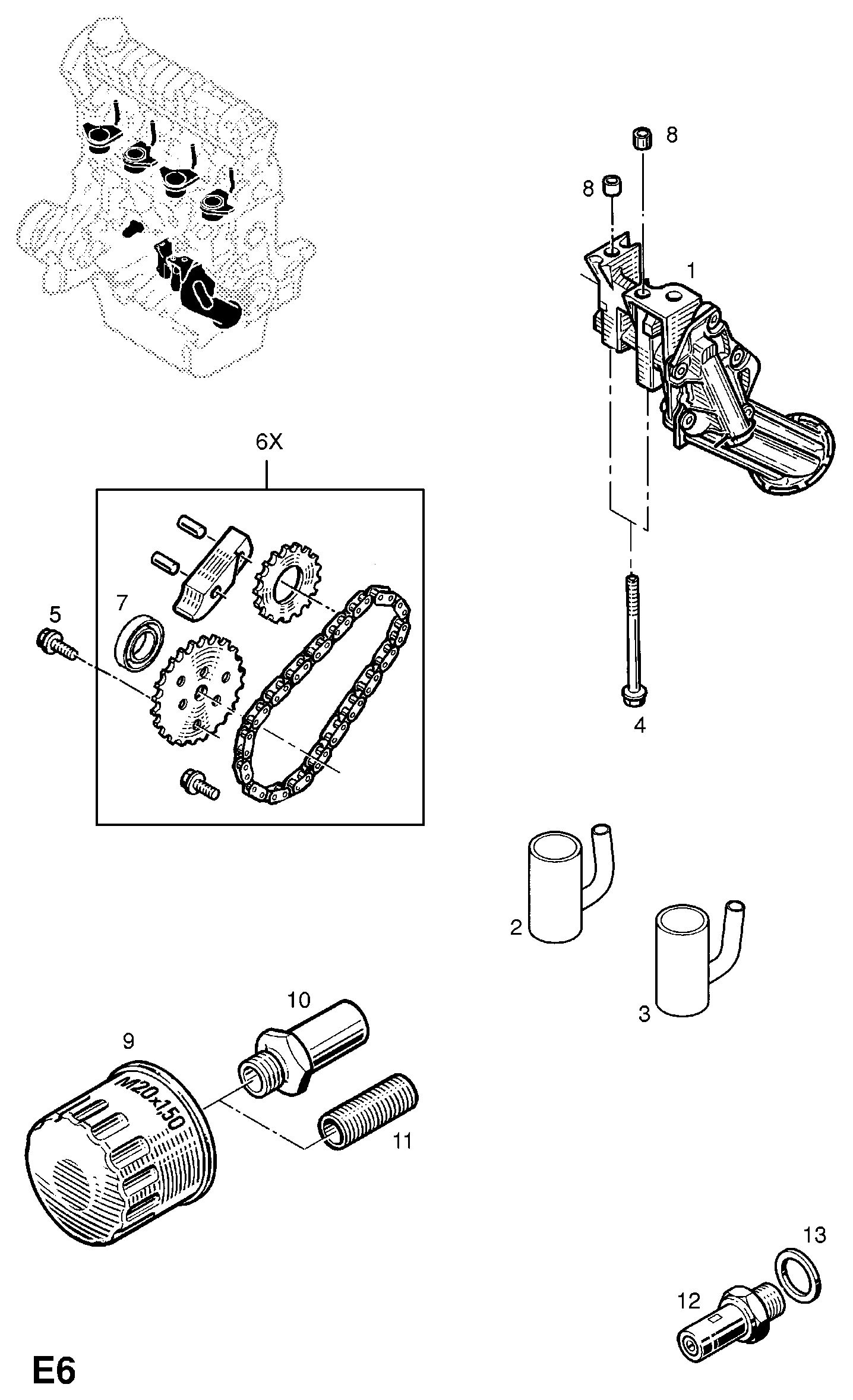 Opel 4403019 - Масляный фильтр autosila-amz.com