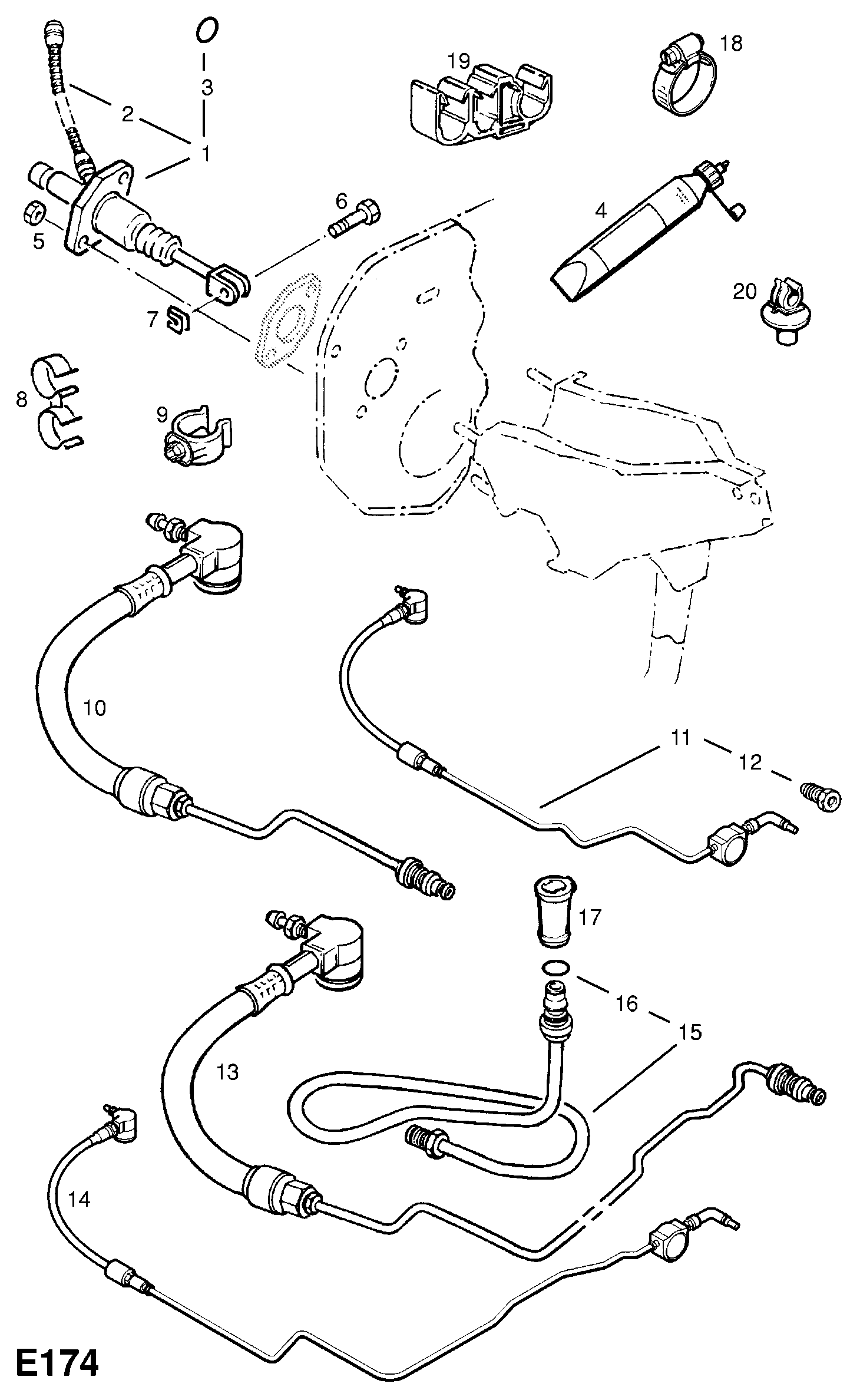 Vauxhall 20 66 915 - Опора стойки амортизатора, подушка autosila-amz.com