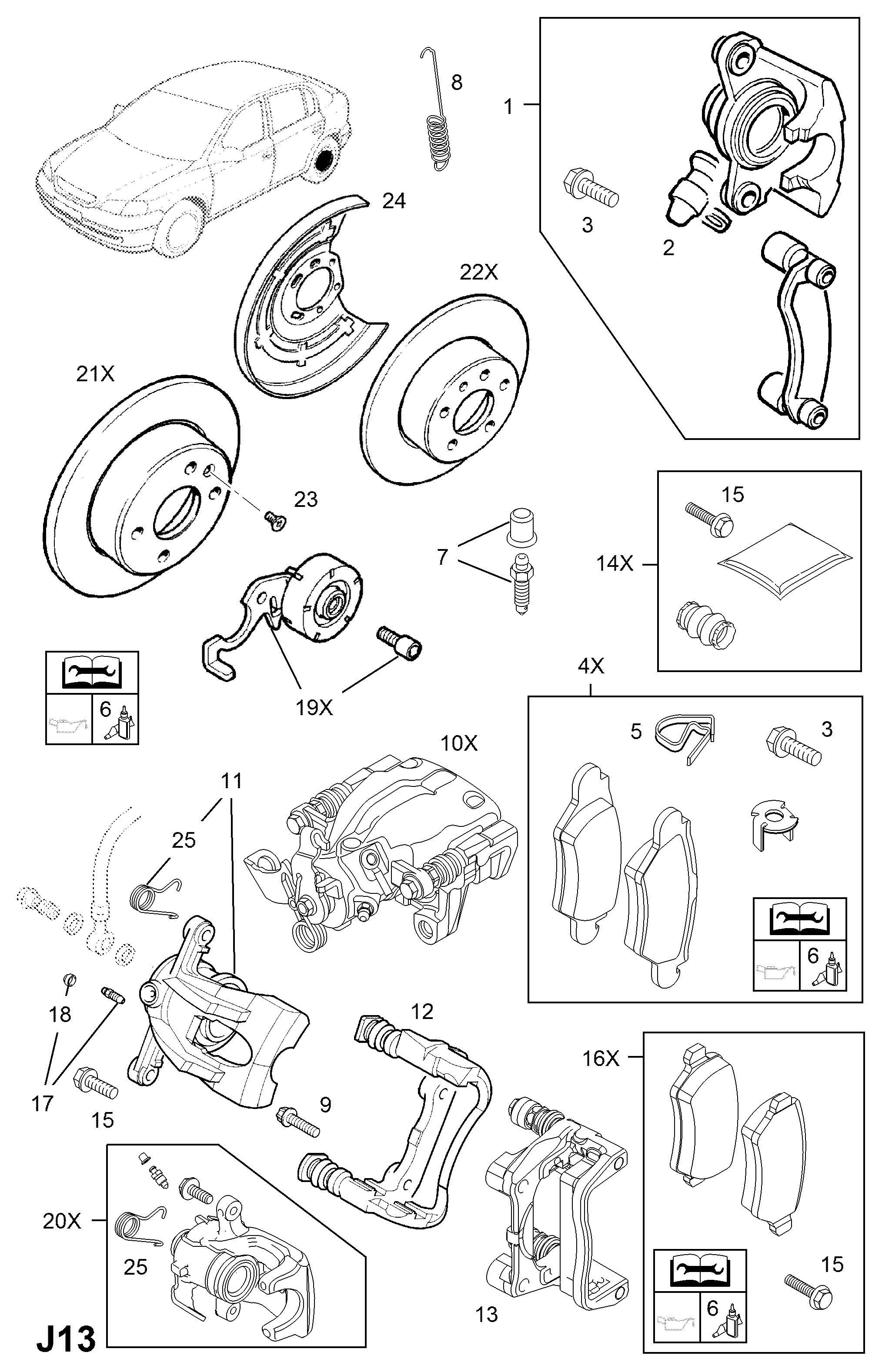 Opel 5542276 - Тормозной суппорт autosila-amz.com