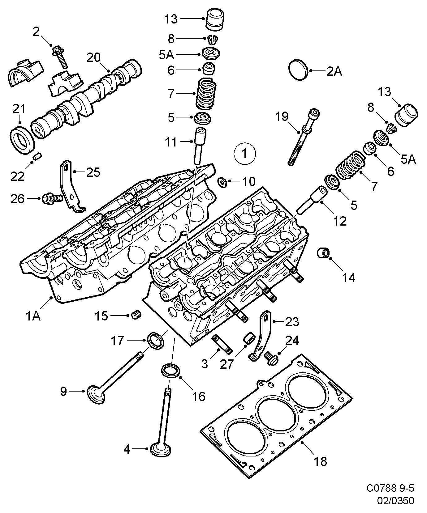 Opel 4770269 - Направляющая втулка клапана autosila-amz.com